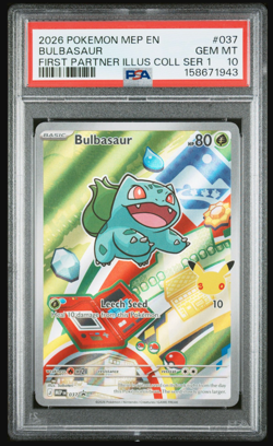 2026 Pokemon First Partner Illustration PSA 10 Sequential Set 43/44/45 RARE!!! - Image 3