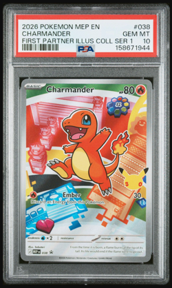 2026 Pokemon First Partner Illustration PSA 10 Sequential Set 43/44/45 RARE!!! - Image 5
