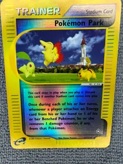 Pokemon Park 131/147 Reverse Holo Aquapolis 2002 e-Reader Trainer Stadium NM - Image 2