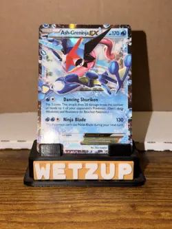 Pokemon TCG Ash-Greninja EX XY133 XY Black Star Promo NM - Image 1