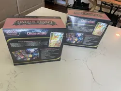 2x Pokemon TCG Chaos Rising Pokemon Center ETB Elite Trainer Boxes - Sealed - Image 4