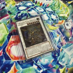 Yu-Gi-Oh! First Edition Ultimate Rare Power Tool Dragon RGBT-EN042 - Image 3