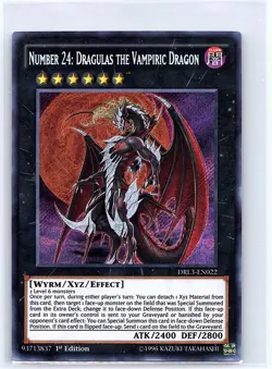 Number 24: Dragulas the Vampiric Dragon Dragons of Legend: Unleashed DRL3-EN022 - Image 1