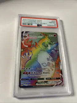 PSA 10 GEM MINT - Pokemon Charizard VMAX 074/073 Secret Rare 2020 Champions Path - Image 2