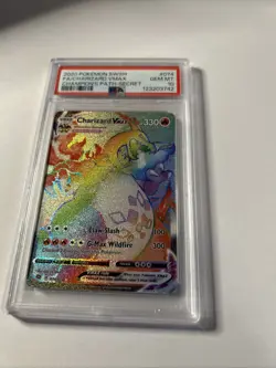 PSA 10 GEM MINT - Pokemon Charizard VMAX 074/073 Secret Rare 2020 Champions Path - Image 3