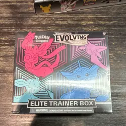 Pokemon TCG Sword & Shield Evolving Skies Elite Trainer Box English 2021 1 Box - Image 1