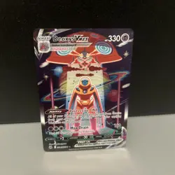Pokemon TCG Deoxys VMAX GG45/GG70 Crown Zenith Galarian Gallery Ultra Rare NM - Image 1