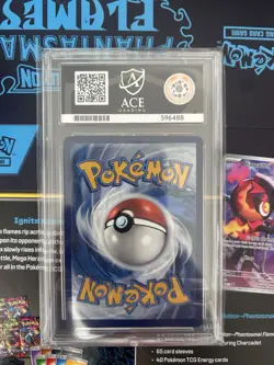 Pokemon TCG Mew ex – Paldean Fates 216/091 Shiny Ultra Rare Holo Ace 9 - Image 2