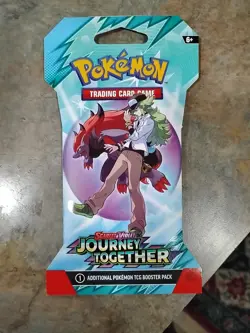 Pokemon TCG: Scarlet Violet Journey Together Sleeved Booster 4 Pack Bundle - Image 3