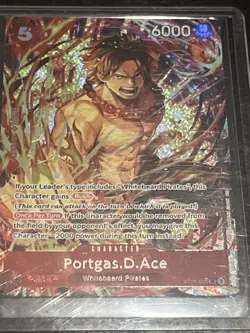 One Piece Illustration Box Vol. 5 Promo Portgas D. Ace ST15-005 SR English - Image 2