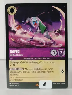 Rafiki - Mystical Fighter - Rare - Into the Inklands - LORCANA 54/204 -U Pick - Image 2