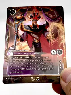 LORCANA carte enchantee promo FR8 33/P2 Jafar 🌟Foil🌟 Neuve - Image 1