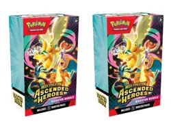 2 x Pokemon TCG: Mega Evolution-Ascended Heroes Booster Bundle (12 Packs total) - Image 1