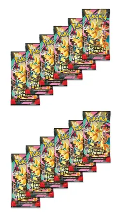 2 x Pokemon TCG: Mega Evolution-Ascended Heroes Booster Bundle (12 Packs total) - Image 2
