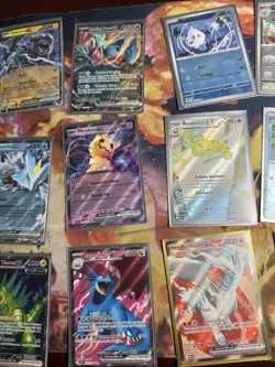Pokemon ENG Black Bolt White Flare Full Art, Illustration Rare, Master Ball Lot! - Image 3