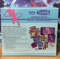 Pokemon Fusion Strike Pokemon Center Exclusive ETB Sealed - Case Fresh - Image 4
