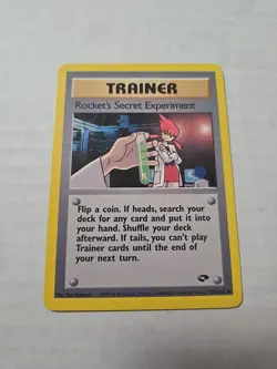 Pokemon Rocket's Secret Experiment - Gym Challenge Uncommon 120/132 Unlimited - Image 1