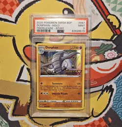 Pokemon TCG SPANISH Staff Promo Prerelease Vivid Voltage Sequential PSA 9/10 Lot - Image 4