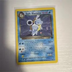Pokemon TCG Dark Blastoise 3/82 Team Rocket Holo Rare English Unlimited - Image 1