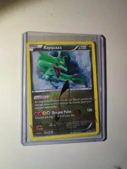 Pokemon TCG Rayquaza XY64 XY Promo Holo Basic 120 HP ENG 2015 Arita - Image 1