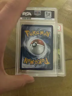 2025 POKEMON PHANTASMAL FLAMES ILLUSTRATION RARE #102 PALDEAN WOOPER PSA 9 - Image 2