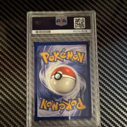 Pokemon TCG 1999 Jungle Jolteon 4/64 No Symbol Error Holo Rare PSA 7 - Image 2