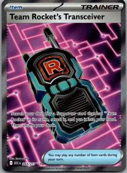 Team Rocket's Transceiver 263/217 Ultra Rare Ascended Heroes Pokemon Near Mint - Image 1