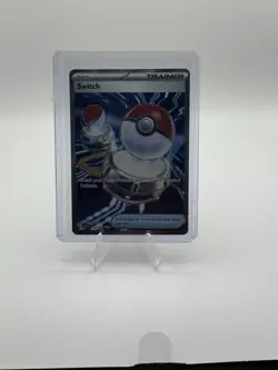 Switch 123/094 Double Ultra Rare Full Art Pokemon Phantasmal Flames NM - Image 1