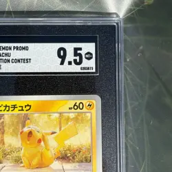 2025 Pokemon Promo Pikachu 242/SV-P 2024 Illustration Contest Stamp Japanese 9.5 - Image 5