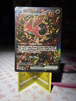 Oricorio ex 024 Phantasmal Flames Black Star Promo Full Art Pokemon TCG MINT - Image 1