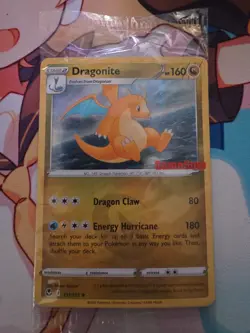 Dragonite 131/195 Gamestop promo Stamped SEALED Silver tempest pokemon Tcg Mint - Image 1