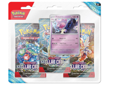 Pokemon TCG Scarlet & Violet Stellar Crown 3-Pack Blister - TINKATON & LATIAS - Image 5