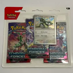 Pokemon Temporal Forces Cyclizar 3 Pack Blister - Factory Sealed - Image 1