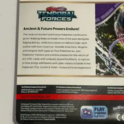 Pokemon Temporal Forces Cyclizar 3 Pack Blister - Factory Sealed - Image 3