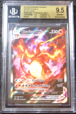 2022 POKEMON CHARIZARD VMAX SWSH261 BLACK STAR ULTRA BGS 9.5~Better THAN PSA 10~ - Image 1