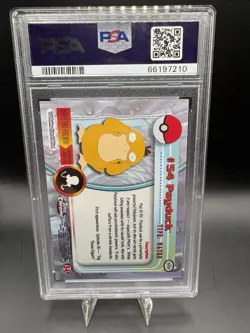 2000 Topps Chrome Pokemon TV #54 Psyduck PSA 9 MINT - Image 2