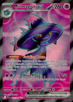 Mismagius ex 112/094 Ultra Rare Phantasmal Flames Pokemon NM - Image 1