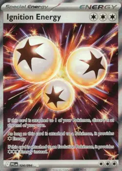 Ignition Energy 124/094 Ultra Rare Phantasmal Flames Pokemon NM - Image 1