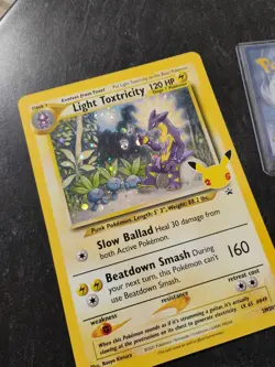 Light Toxtricity SWSH137 Black Star Promos Stamped Celebrations Holo Pokemon NM - Image 4