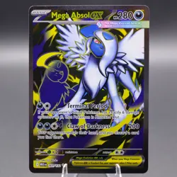 Mega Absol ex - 161/132 Ultra Rare ME01: Mega Evolution Pokemon TCG NM - Image 1