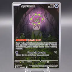 Spiritomb 148/132 Illustration Rare ME01: Mega Evolution Pokemon TCG NM - Image 1