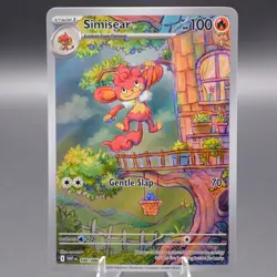 Simisear 100/086 Illustration Rare SV: White Flare Pokemon TCG NM - Image 1