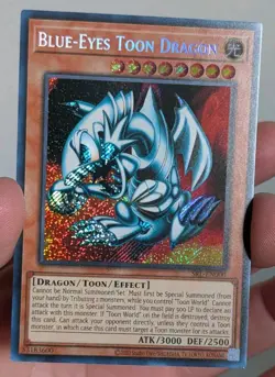 Blue-Eyes Toon Dragon SRL-EN000 Spell Ruler (25th Anniversary Edition) Unlimited - Image 5