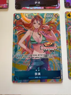 One Piece City Championship 26-27 season Chinese exclusive- Nico Robin Nami Sabo - Image 3
