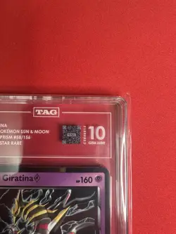 Giratina Prism Star 58/156 Sm-Ultra Prism Holo Prism Rare TAG Graded 10 2018 - Image 4