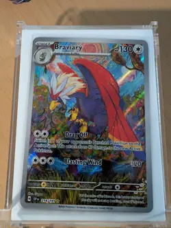 Braviary – 214/191 – Surging Sparks – Illustration Rare – NM Pokemon Card - Image 1