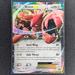 Scizor EX - 76/122 - Holo - Breakpoint - Pokemon Card - NM/M - Image 1
