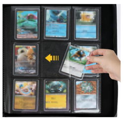 288 Toploader Binder 9 Pocket Zippered Card Album for Pokemon MTG & Sports Cards - Image 5