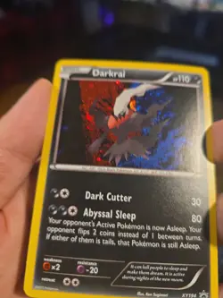 Pokemon Darkrai XY Black Star Promos Holo TCG Card XY194 - Image 5