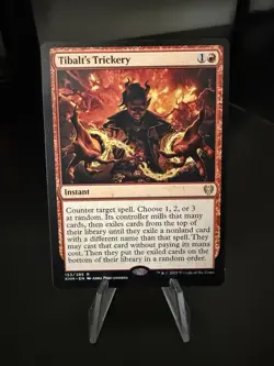 Tibalt's Trickery Kaldheim Regular, Rare, 153 - Image 1